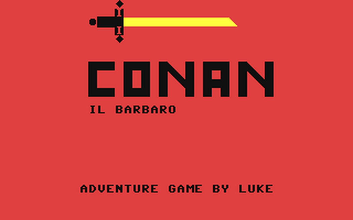 C64 GameBase Conan_-_Il_Barbaro J.soft_s.r.l./Paper_Soft 1985
