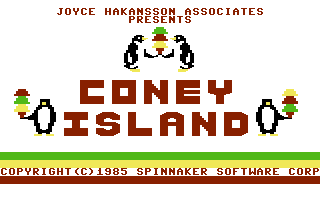 C64 GameBase Coney_Island Spinnaker_Software 1985