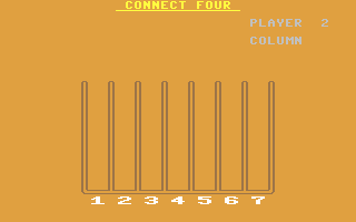 C64 GameBase Connect_Four Atlantis_Software_Ltd. 1984
