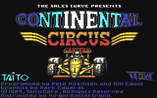C64 GameBase Continental_Circus Virgin_Mastertronic/Taito 1989