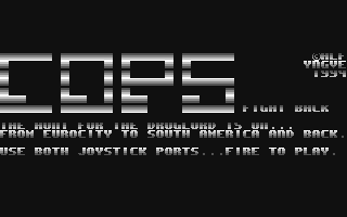 C64 GameBase Cops_Fight_Back Psytronik_Software 2013