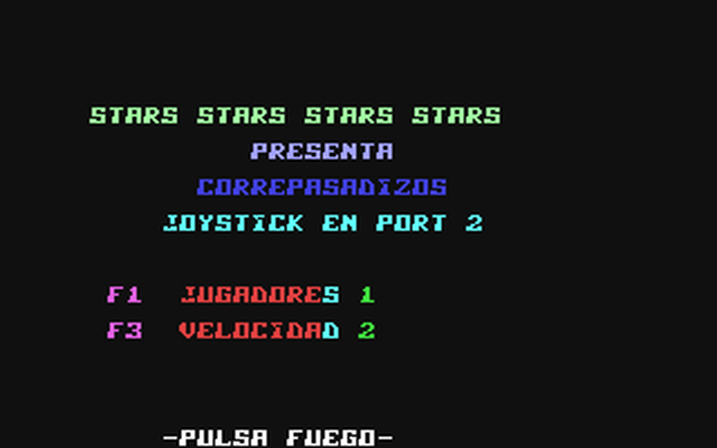 C64 GameBase Correpasadizos Microjet/STARS_Commodore 1985