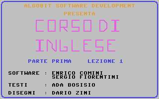 C64 GameBase Corso_di_Inglese Editronica_s.r.l./Radio_Elettronica_&_Computer 1986