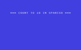 C64 GameBase Count_in_Spanish Hayden_Book_Company,_Inc. 1984