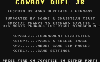 C64 GameBase Cowboy_Duel_Junior_-_Live_Your_Dream_...Again! (Public_Domain) 2014