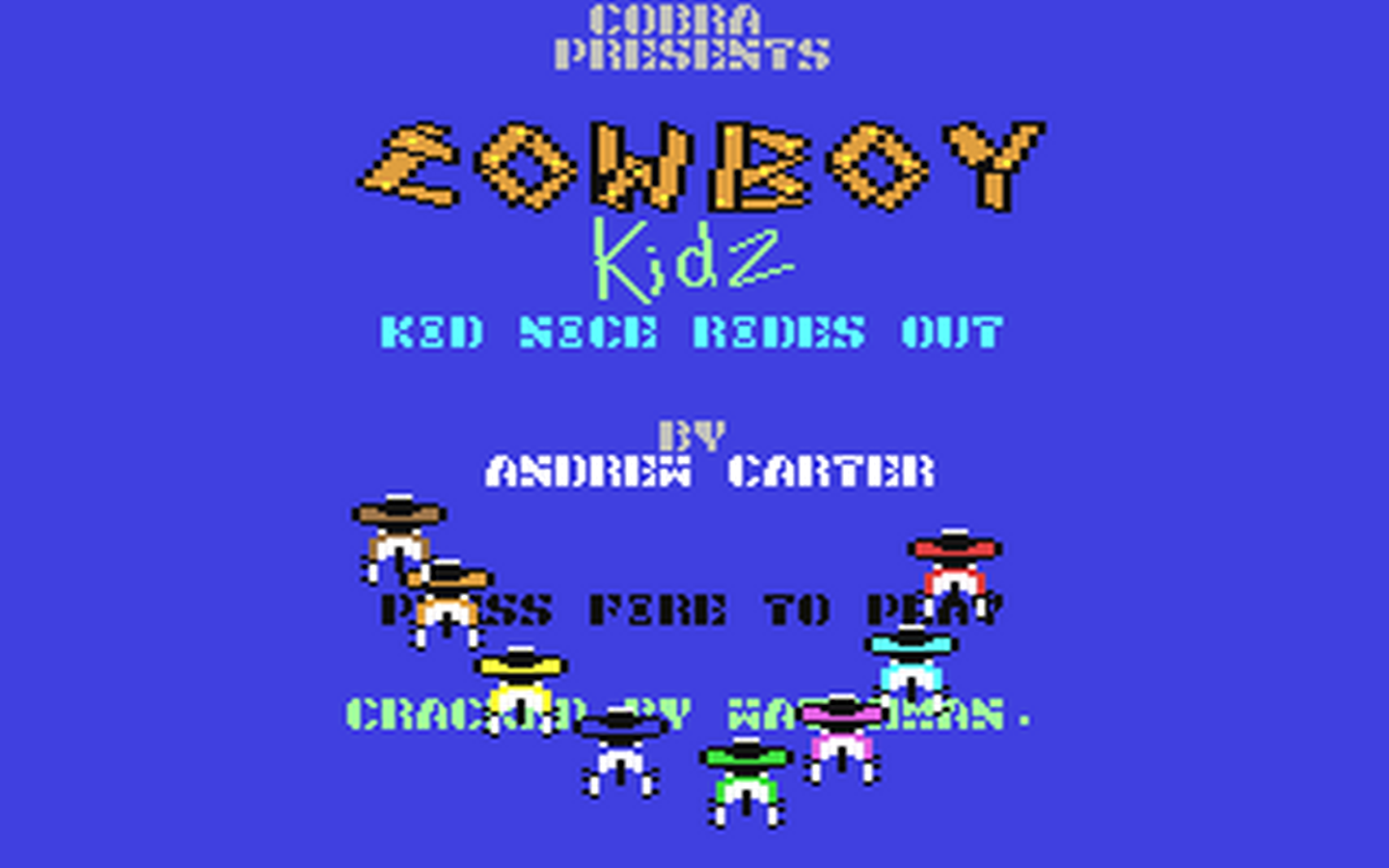 C64 GameBase Cowboy_Kidz Byte-Back 1990