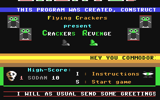 C64 GameBase Crackers_Revenge (Public_Domain) 1985