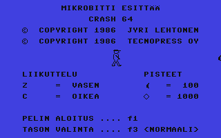 C64 GameBase Crash_64 MikroBitti 1986