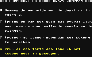 C64 GameBase Crazy_Jumpman Courbois_Software 1984