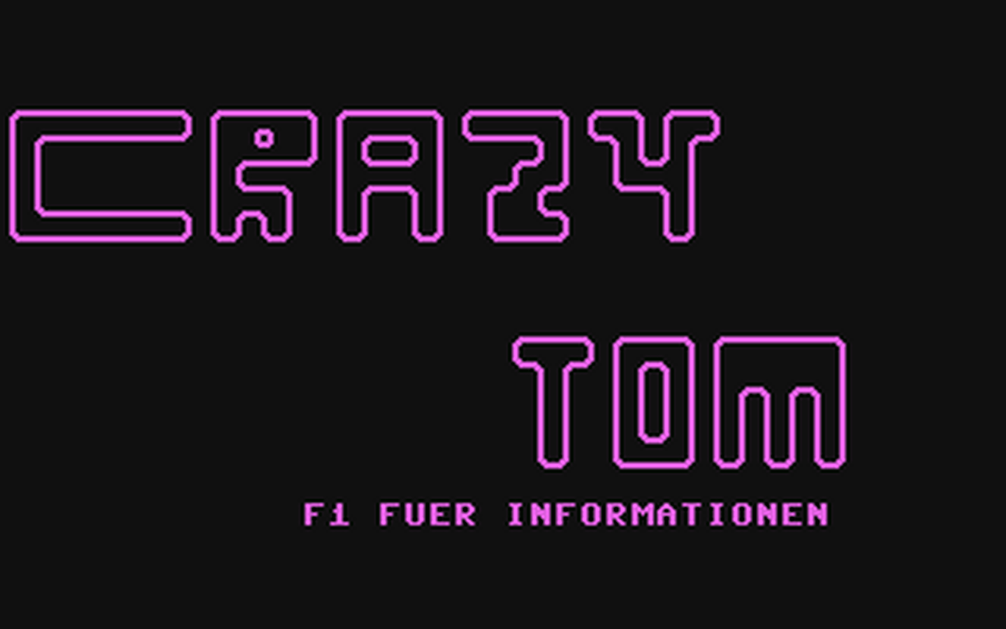 C64 GameBase Crazy_Tom (Public_Domain) 1985