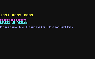 C64 GameBase Creepspread Monstics_Software 1991