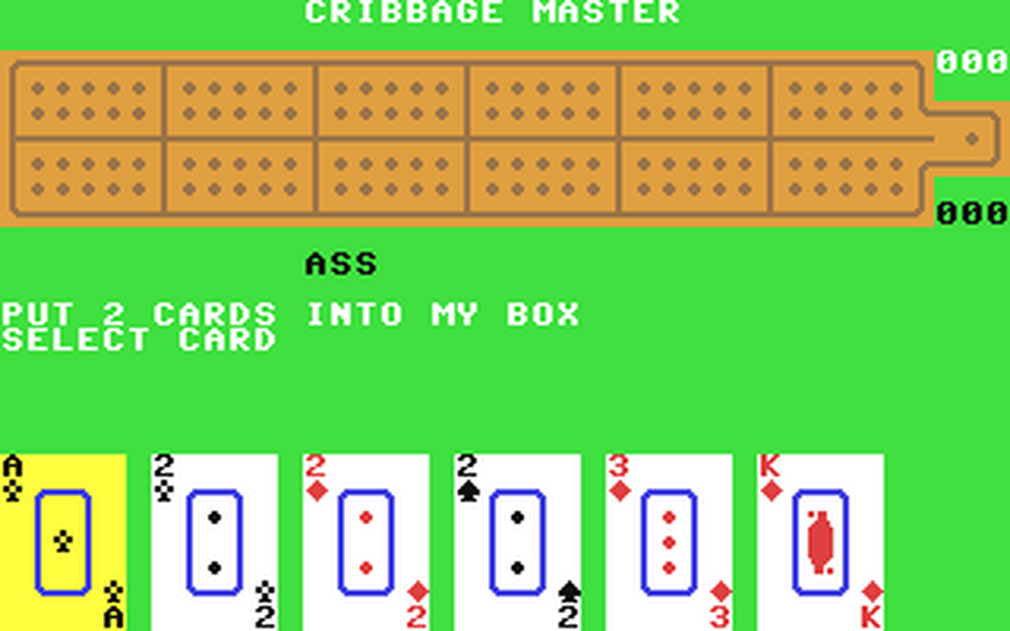 C64 GameBase Cribbage_Master Argus_Specialist_Publications_Ltd./Commodore_Disk_User 1988