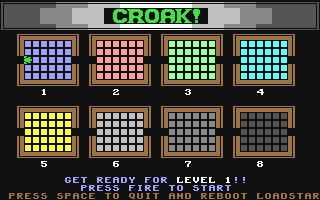 C64 GameBase Croak! Loadstar/J_&_F_Publishing,_Inc. 1996