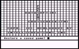 C64 GameBase Crosscheck Datasoft 1986