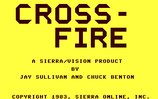 C64 GameBase Crossfire Sierra_Online,_Inc. 1983