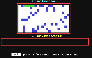 C64 GameBase Crossword Editronica_s.r.l./Commodisk 1985