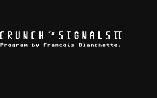 C64 GameBase Crunch's_Signals_II Monstics_Software