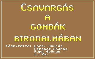 C64 GameBase Csavargás_a_Gombák_Birodalmában Novotrade 1988