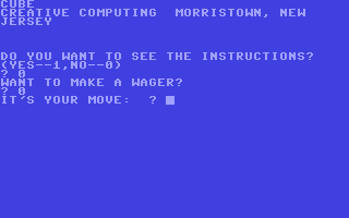 C64 GameBase Cube Creative_Computing 1978