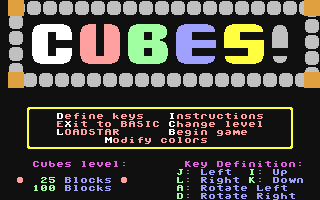 C64 GameBase Cubes! Loadstar/Softdisk_Publishing,_Inc. 1993
