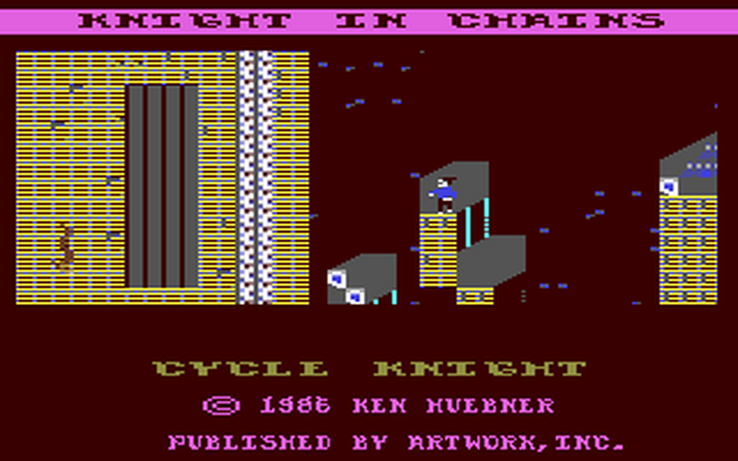 C64 GameBase Cycle_Knight Artworx_Software_Company 1986