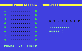 C64 GameBase Cacciatore_Aureo,_Il Edisoft_S.r.l./Next 1985