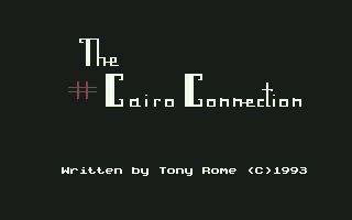 C64 GameBase Cairo_Connection,_The Logyk_Software 1993