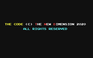 C64 GameBase Code,_The The_New_Dimension_(TND) 2020