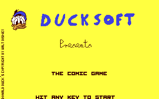 C64 GameBase Comic_Game,_The Duck_Soft