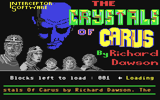 C64 GameBase Crystals_of_Carus,_The Interceptor_Software 1985