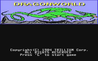 C64 GameBase Dragonworld Trillium_Corp. 1984