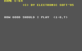 C64 GameBase Dame_C-64 (Not_Published) 1995