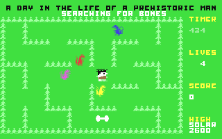 C64 GameBase Day_in_a_Life_of_a_Prehistoric_Man,_A Creative_Pixels/JC_Hilty_Productions 1994