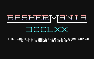 C64 GameBase DWF_Bashermania (Not_Published)