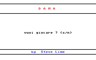 C64 GameBase Dama Edisoft_S.r.l./Next 1985