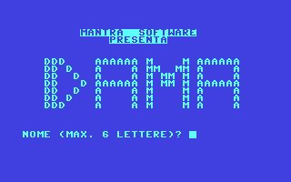 C64 GameBase Dama Mantra_Software 1985