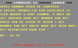 C64 GameBase Dammen Courbois_Software 1983