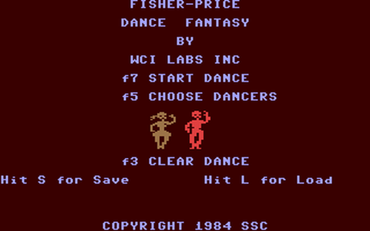 C64 GameBase Dance_Fantasy Spinnaker_Software/Fisher-Price_Learning_Software 1984