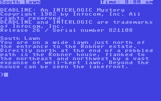 C64 GameBase Deadline Commodore/Infocom 1982