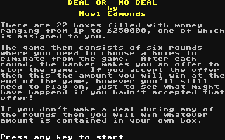 C64 GameBase Deal_or_no_Deal
