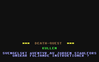C64 GameBase Death-Quest_Kullen