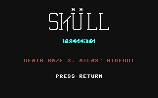 C64 GameBase Death_Maze_3_-_Atlas'_Hideout (Public_Domain) 1999