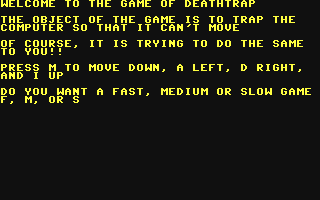 C64 GameBase Deathtrap Duckworth_Home_Computing 1984