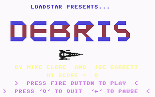C64 GameBase Debris Loadstar/Softdisk_Publishing,_Inc. 1986