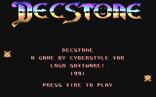 C64 GameBase Decstone Logo_Software_GmbH 1991