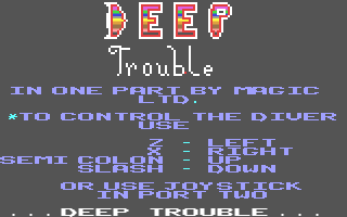 C64 GameBase Deep_Trouble Alligata_Software 1984