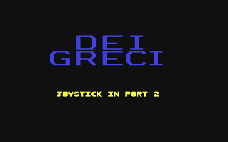 C64 GameBase Dei_Greci Pubblirome/Game_2000 1985