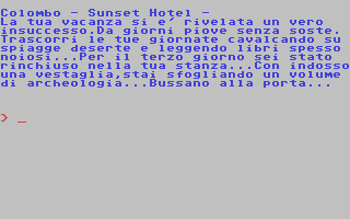 C64 GameBase Delitto_sul_Nilo Systems_Editoriale_s.r.l./I_Gialli_Commodore 1986