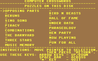 C64 GameBase Dell_Crossword_Puzzles_-_Volume_III ShareData,_Inc. 1987