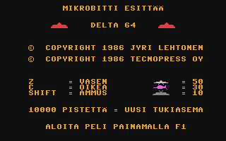C64 GameBase Delta_64 MikroBitti 1986